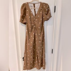 Baum und Pferdgarten Addax Dress - Pinecone Dot size xs new